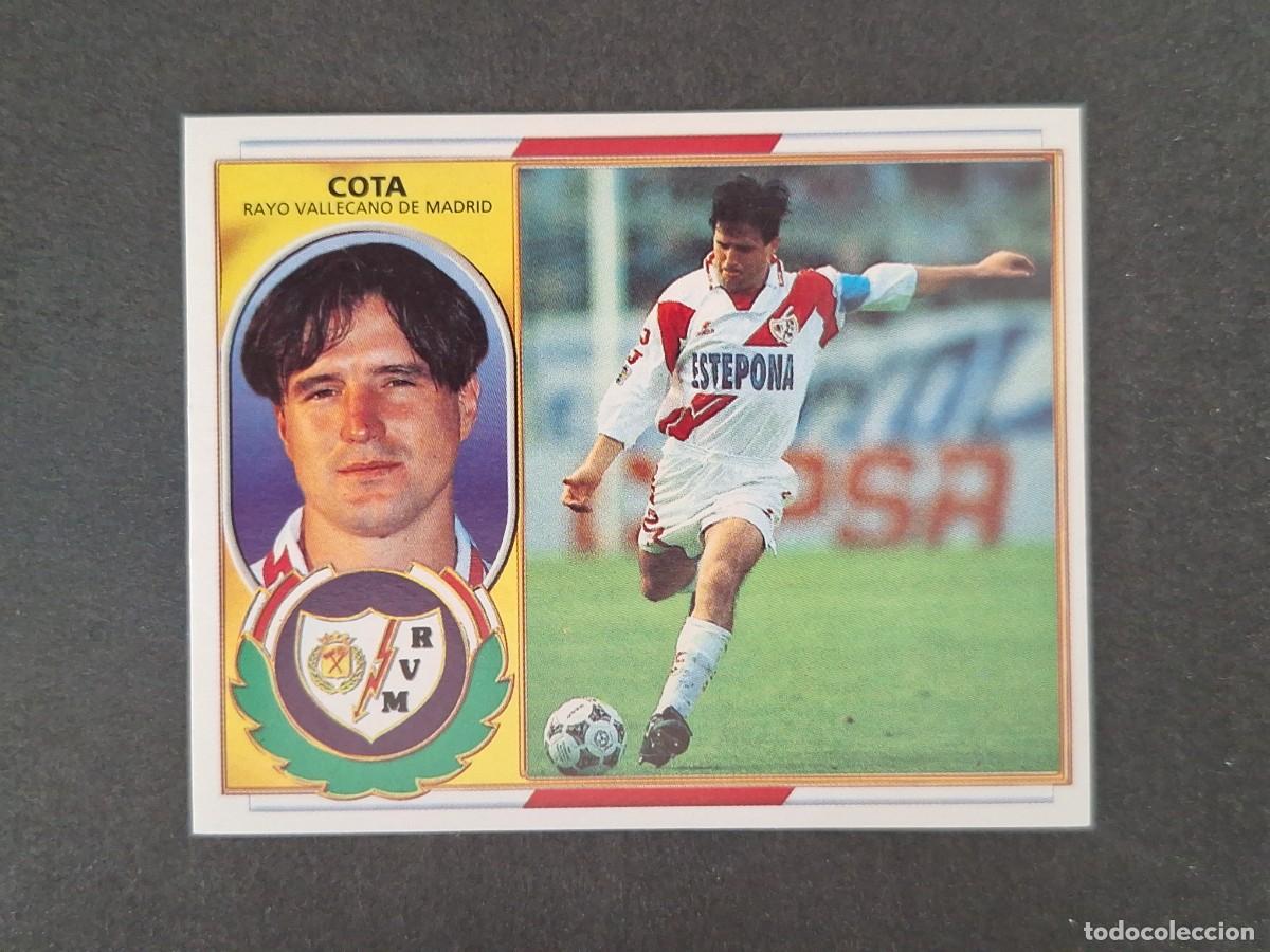 Cromos de f&uacute;tbol: L4 COTA RAYO VALLECANO LIGA ESTE 1996 1997 96 97 NUNCA PEGADO SIN PEGAR