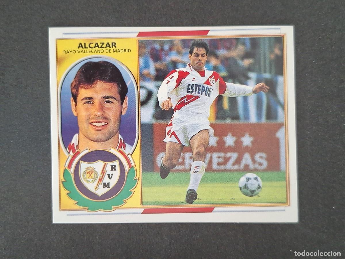 Cromos de f&uacute;tbol: L4 ALCAZAR RAYO VALLECANO LIGA ESTE 1996 1997 96 97 NUNCA PEGADO SIN PEGAR
