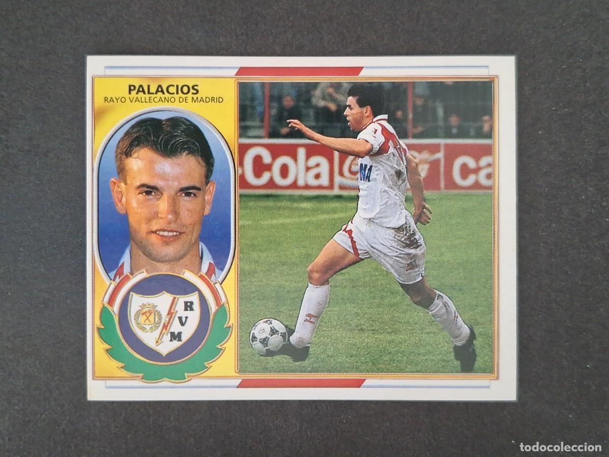 Cromos de f&uacute;tbol: L4 PALACIOS RAYO VALLECANO LIGA ESTE 1996 1997 96 97 NUNCA PEGADO SIN PEGAR