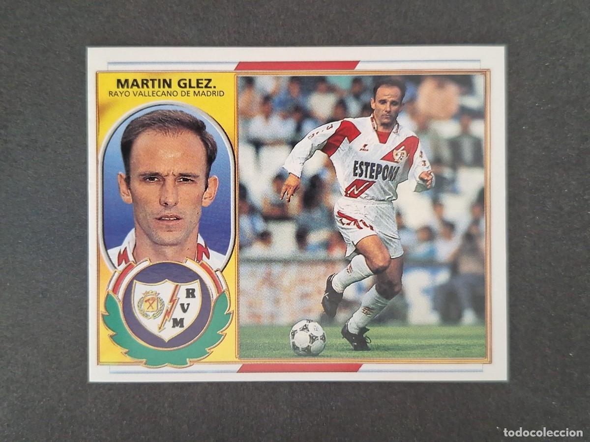 Cromos de f&uacute;tbol: L4 MARTIN GONZALEZ RAYO VALLECANO LIGA ESTE 1996 1997 96 97 NUNCA PEGADO SIN PEGAR