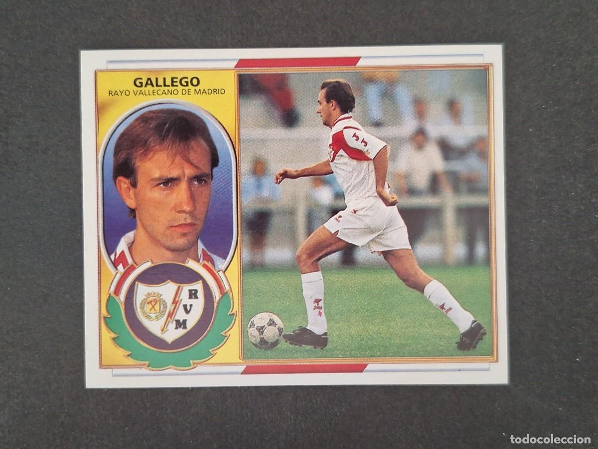 Cromos de f&uacute;tbol: L4 GALLEGO RAYO VALLECANO LIGA ESTE 1996 1997 96 97 NUNCA PEGADO SIN PEGAR