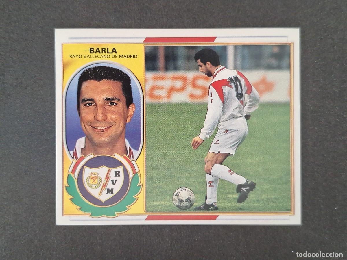 Cromos de f&uacute;tbol: L4 BARLA RAYO VALLECANO LIGA ESTE 1996 1997 96 97 NUNCA PEGADO SIN PEGAR