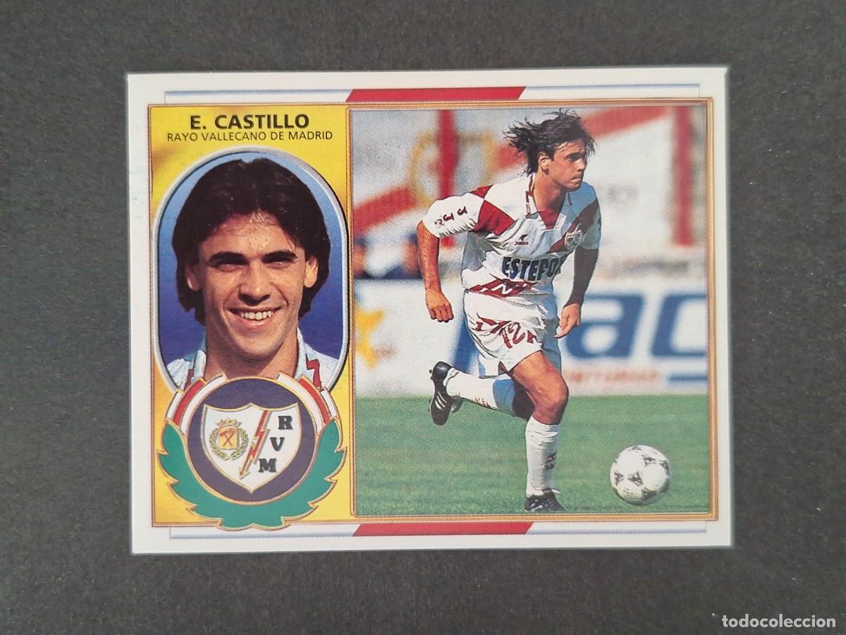 Cromos de f&uacute;tbol: L4 EZEQUIEL CASTILLO RAYO VALLECANO LIGA ESTE 1996 1997 96 97 NUNCA PEGADO SIN PEGAR