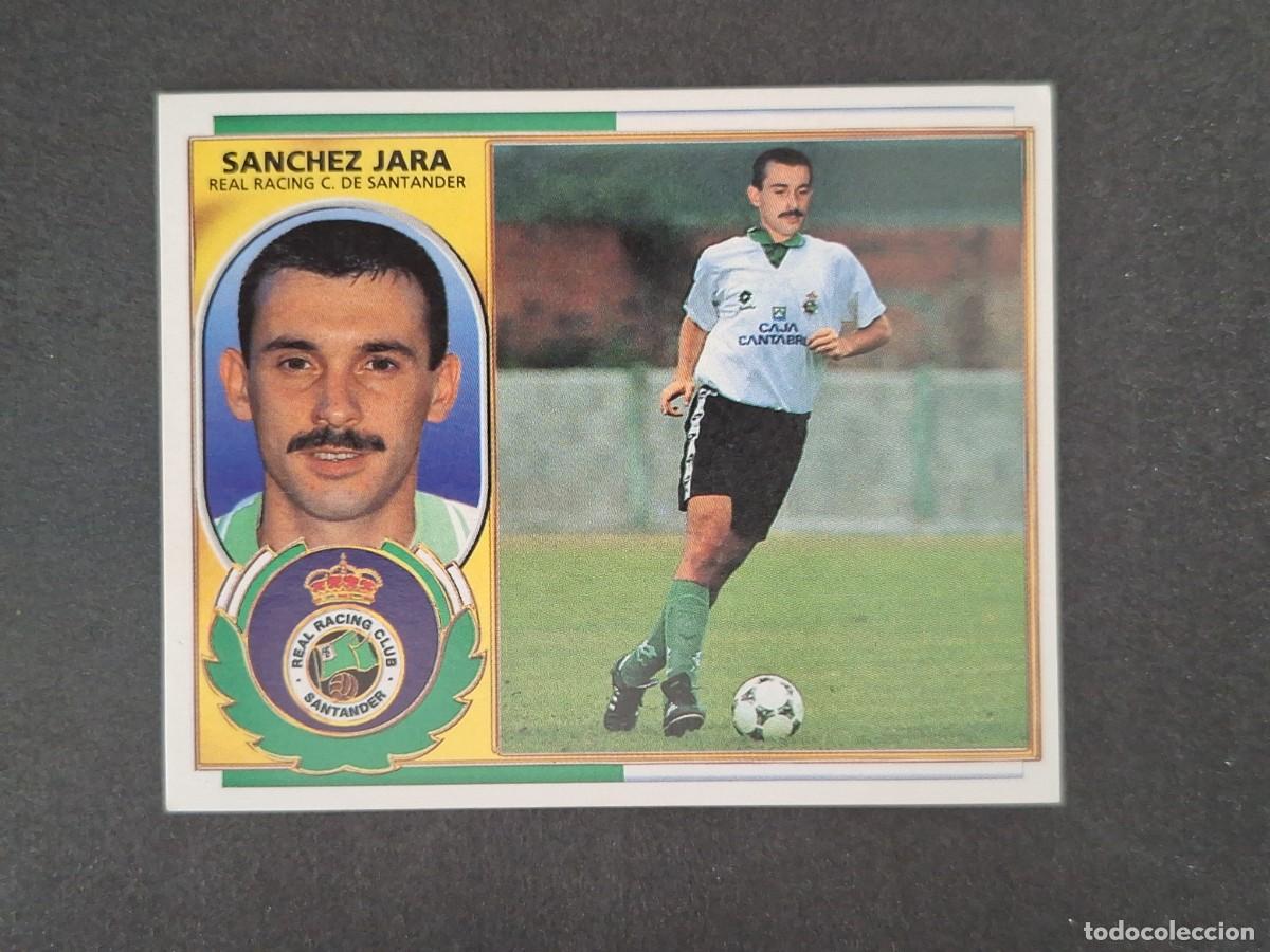 Cromos de f&uacute;tbol: L4 SANCHEZ JARA RACING DE SANTANDER LIGA ESTE 1996 1997 96 97 NUNCA PEGADO SIN PEGAR