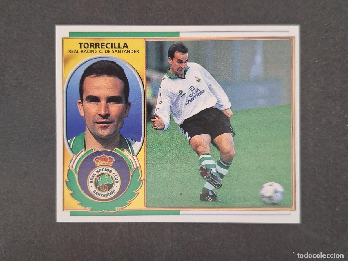 Cromos de f&uacute;tbol: L4 TORRECILLA RACING DE SANTANDER LIGA ESTE 1996 1997 96 97 NUNCA PEGADO SIN PEGAR