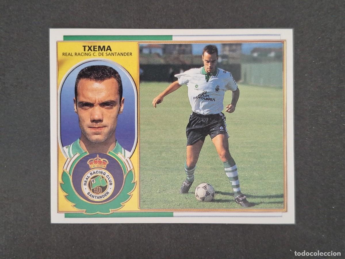 Cromos de f&uacute;tbol: L4 TXEMA RACING DE SANTANDER LIGA ESTE 1996 1997 96 97 NUNCA PEGADO SIN PEGAR