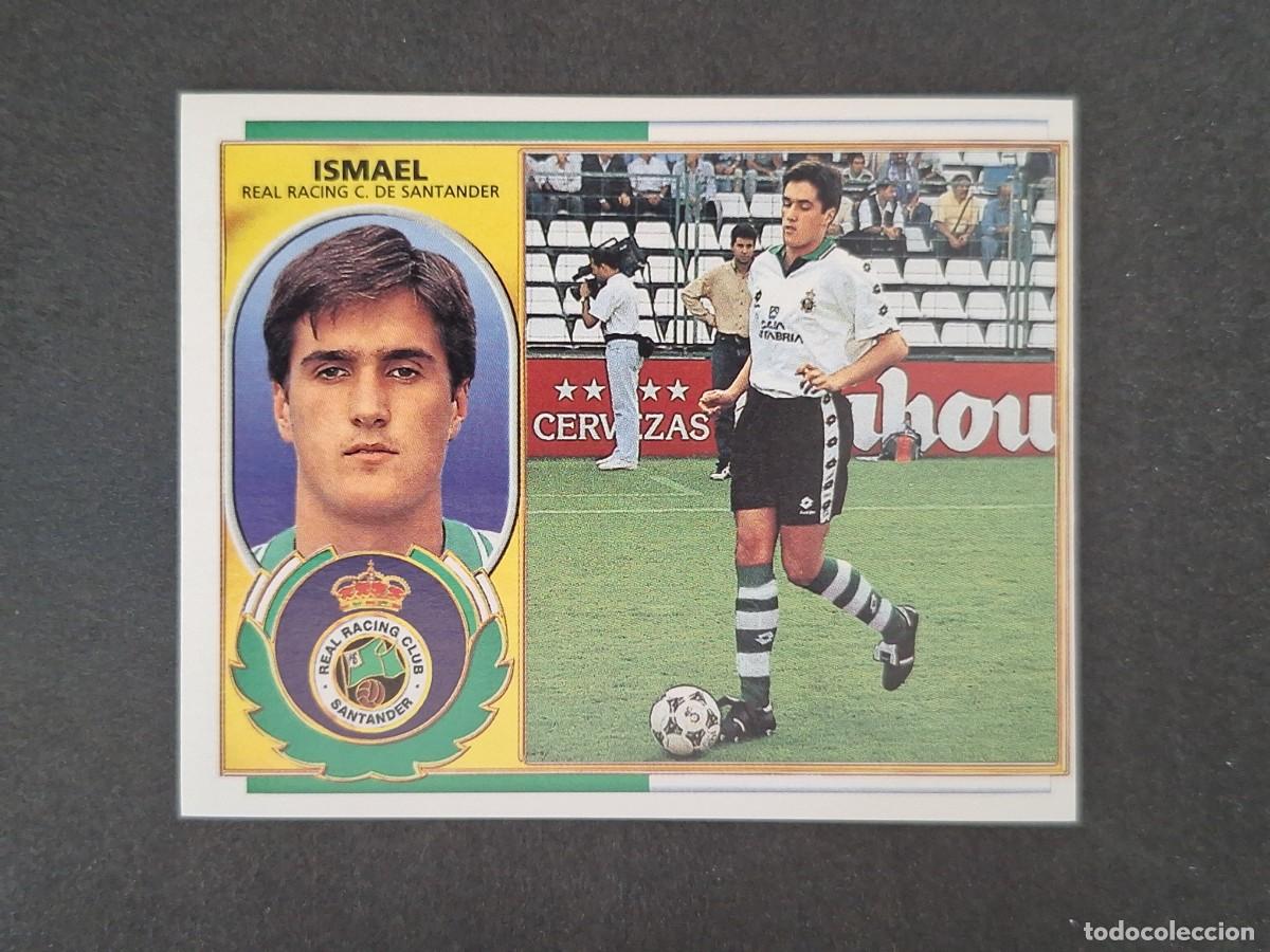 Cromos de f&uacute;tbol: L4 ISMAEL RACING DE SANTANDER LIGA ESTE 1996 1997 96 97 NUNCA PEGADO SIN PEGAR