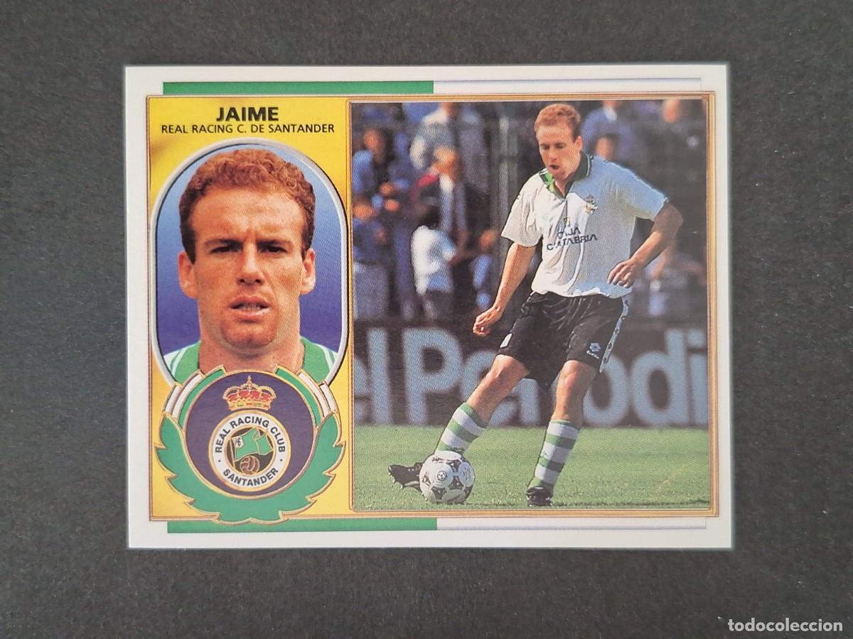 Cromos de f&uacute;tbol: L4 JAIME RACING DE SANTANDER LIGA ESTE 1996 1997 96 97 NUNCA PEGADO SIN PEGAR