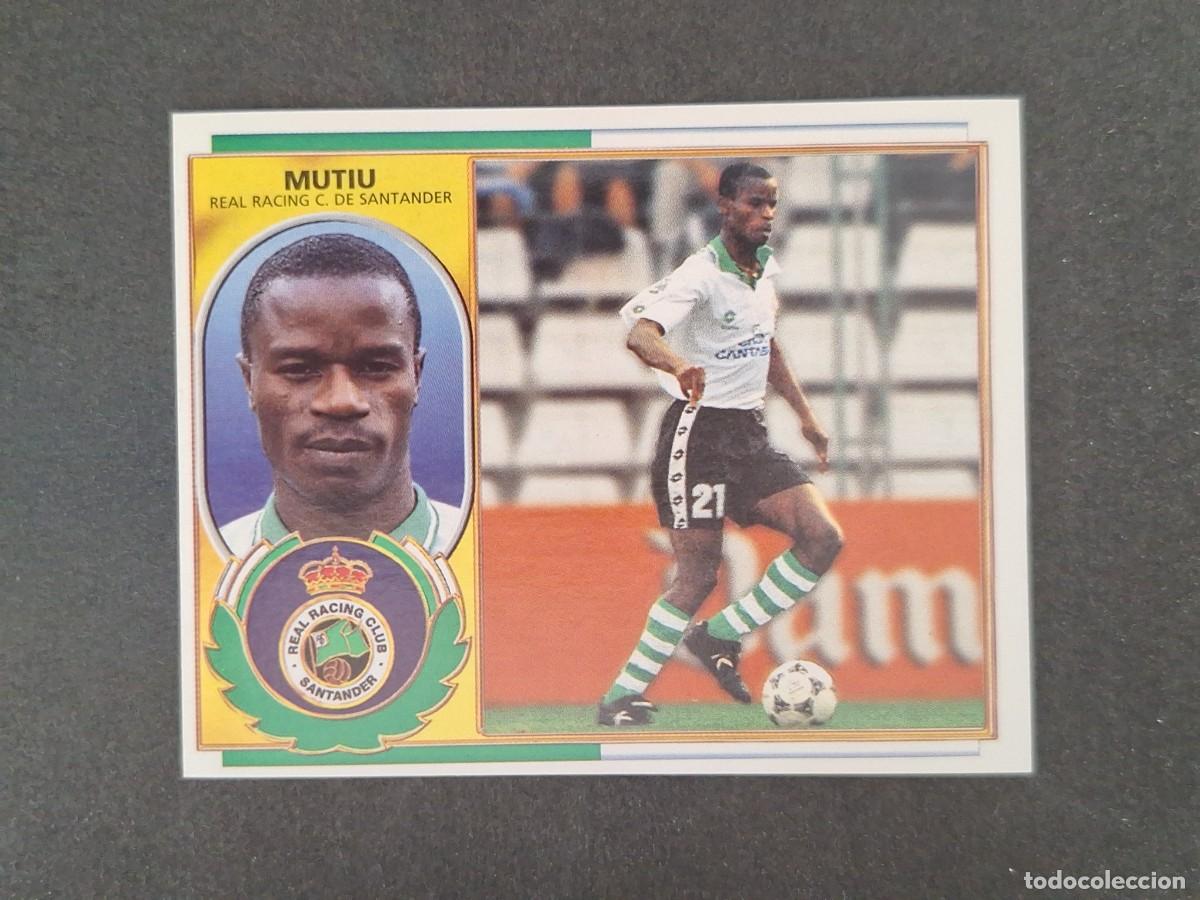 Cromos de f&uacute;tbol: L4 MUTIU RACING DE SANTANDER LIGA ESTE 1996 1997 96 97 NUNCA PEGADO SIN PEGAR