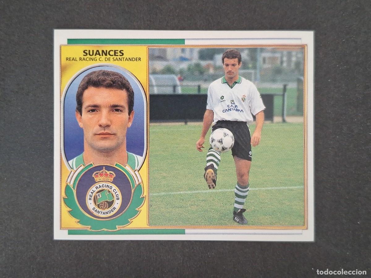 Cromos de f&uacute;tbol: L4 SUANCES RACING DE SANTANDER LIGA ESTE 1996 1997 96 97 NUNCA PEGADO SIN PEGAR