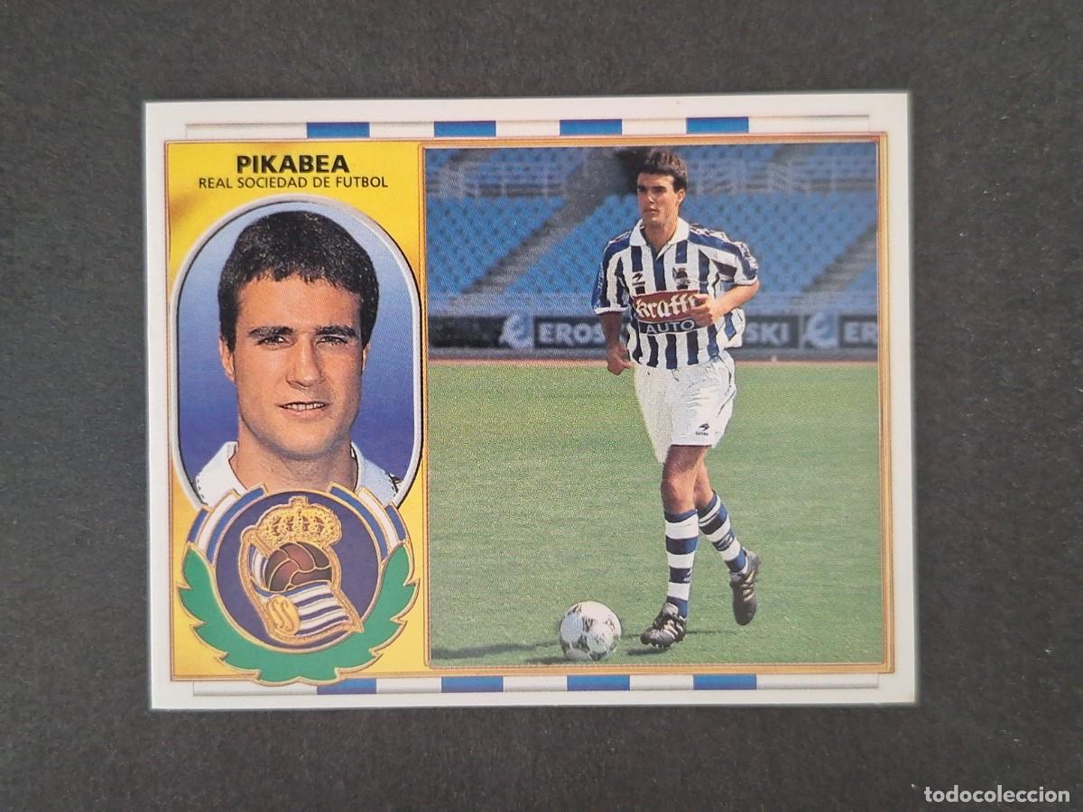 Cromos de Futebol: L4 PIKABEA REAL SOCIEDAD LIGA ESTE 1996 1997 96 97 NUNCA PEGADO SIN PEGAR