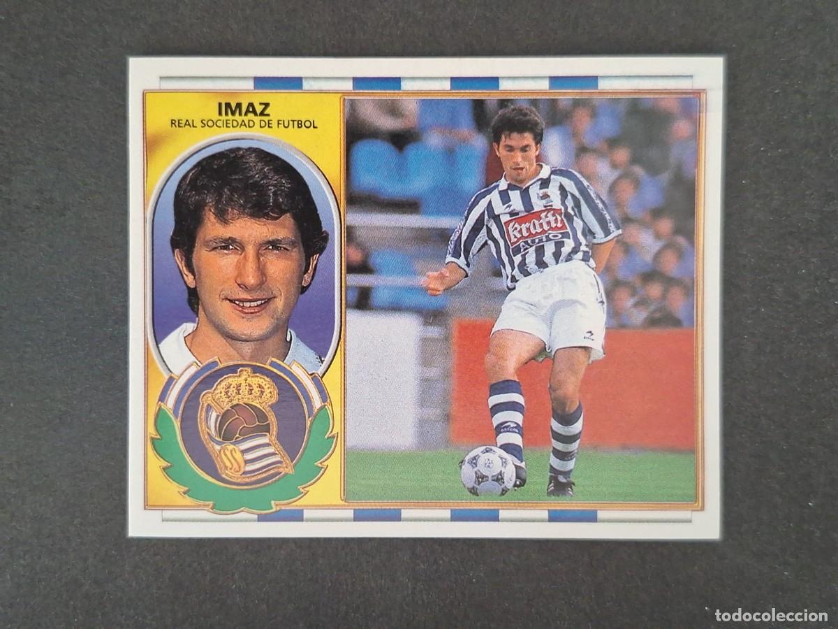 Cromos de Futebol: L4 IMAZ REAL SOCIEDAD LIGA ESTE 1996 1997 96 97 NUNCA PEGADO SIN PEGAR