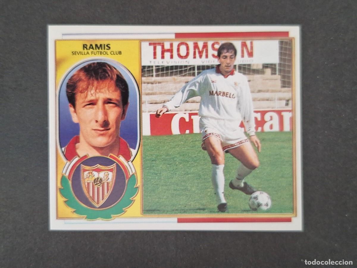 Cromos de f&uacute;tbol: L4 RAMIS SEVILLA F. C. LIGA ESTE 1996 1997 96 97 NUNCA PEGADO SIN PEGAR