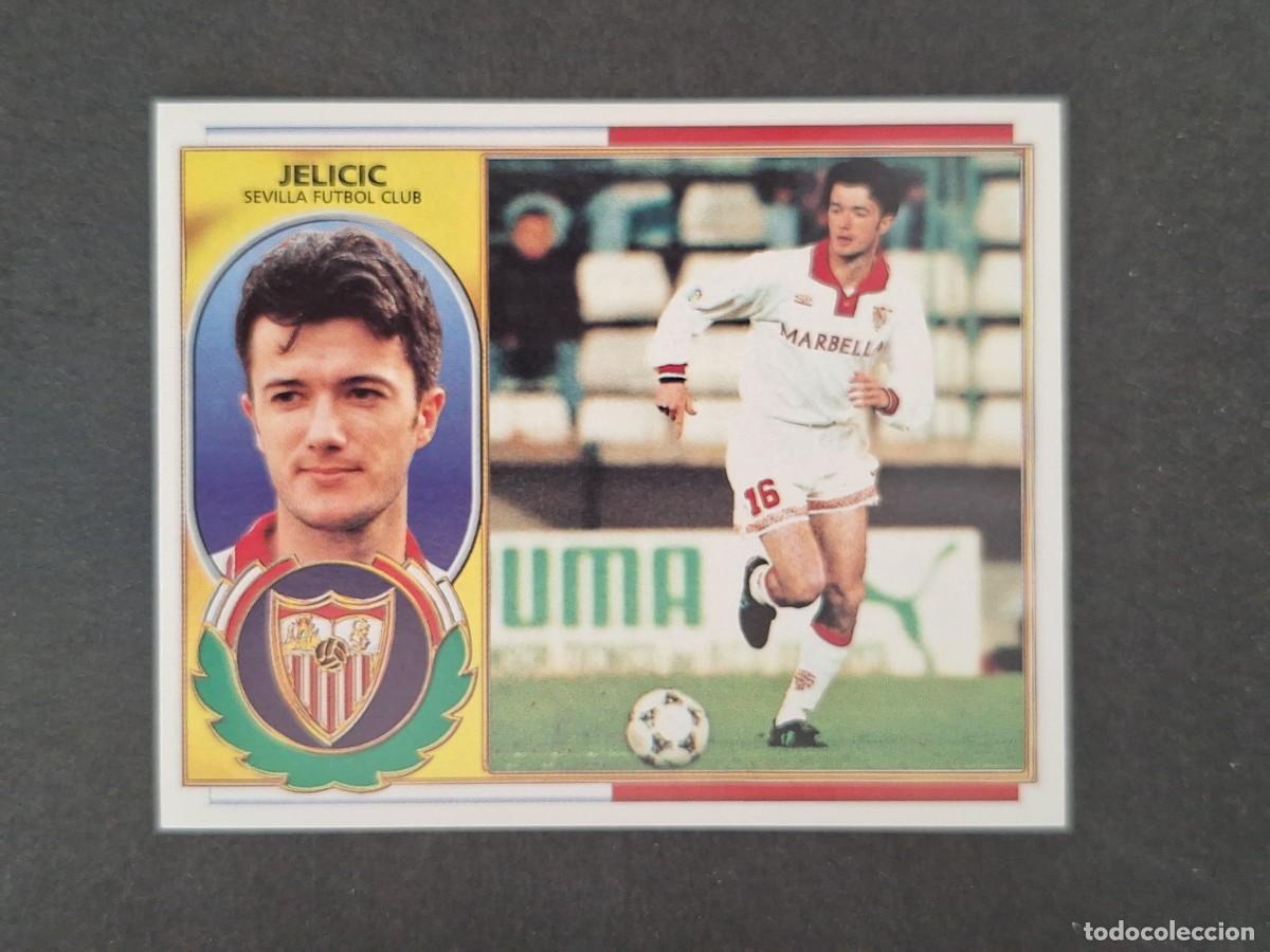Cromos de f&uacute;tbol: L4 JELICIC SEVILLA F. C. LIGA ESTE 1996 1997 96 97 NUNCA PEGADO SIN PEGAR