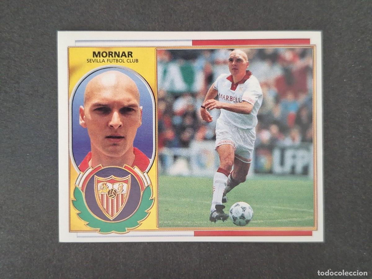 Cromos de f&uacute;tbol: L4 MORNAR SEVILLA F. C. LIGA ESTE 1996 1997 96 97 NUNCA PEGADO SIN PEGAR