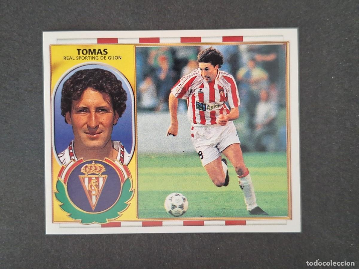 Cromos de f&uacute;tbol: L4 TOMAS SPORTING DE GIJON LIGA ESTE 1996 1997 96 97 NUNCA PEGADO SIN PEGAR