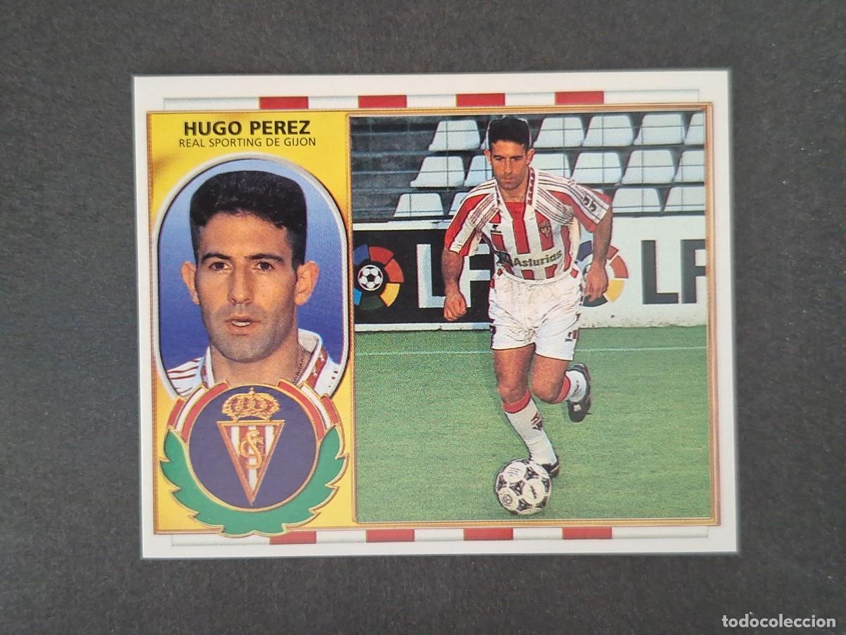 Cromos de f&uacute;tbol: L4 HUGO PEREZ SPORTING DE GIJON LIGA ESTE 1996 1997 96 97 NUNCA PEGADO SIN PEGAR