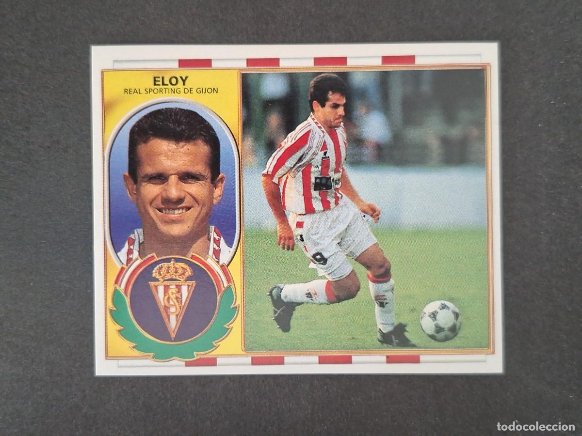 Cromos de f&uacute;tbol: L4 ELOY SPORTING DE GIJON LIGA ESTE 1996 1997 96 97 NUNCA PEGADO SIN PEGAR