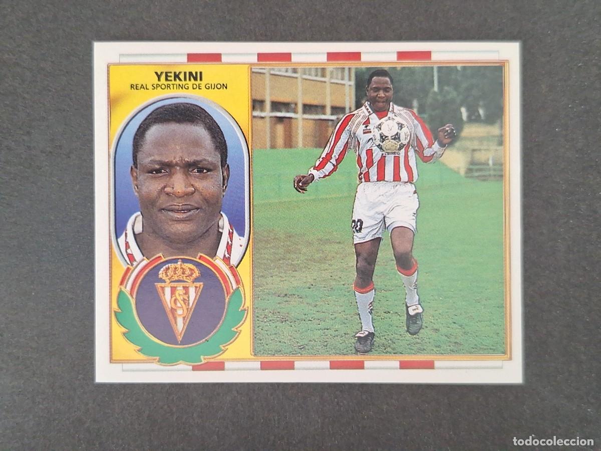 Cromos de f&uacute;tbol: L4 YEKINI SPORTING DE GIJON LIGA ESTE 1996 1997 96 97 NUNCA PEGADO SIN PEGAR