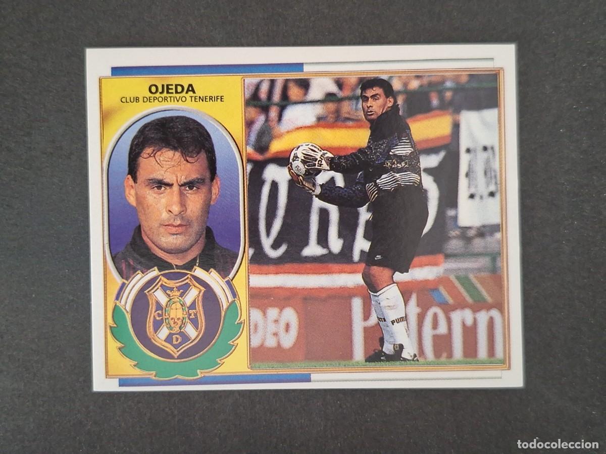 Cromos de f&uacute;tbol: L4 OJEDA C. D. TENERIFE LIGA ESTE 1996 1997 96 97 NUNCA PEGADO SIN PEGAR