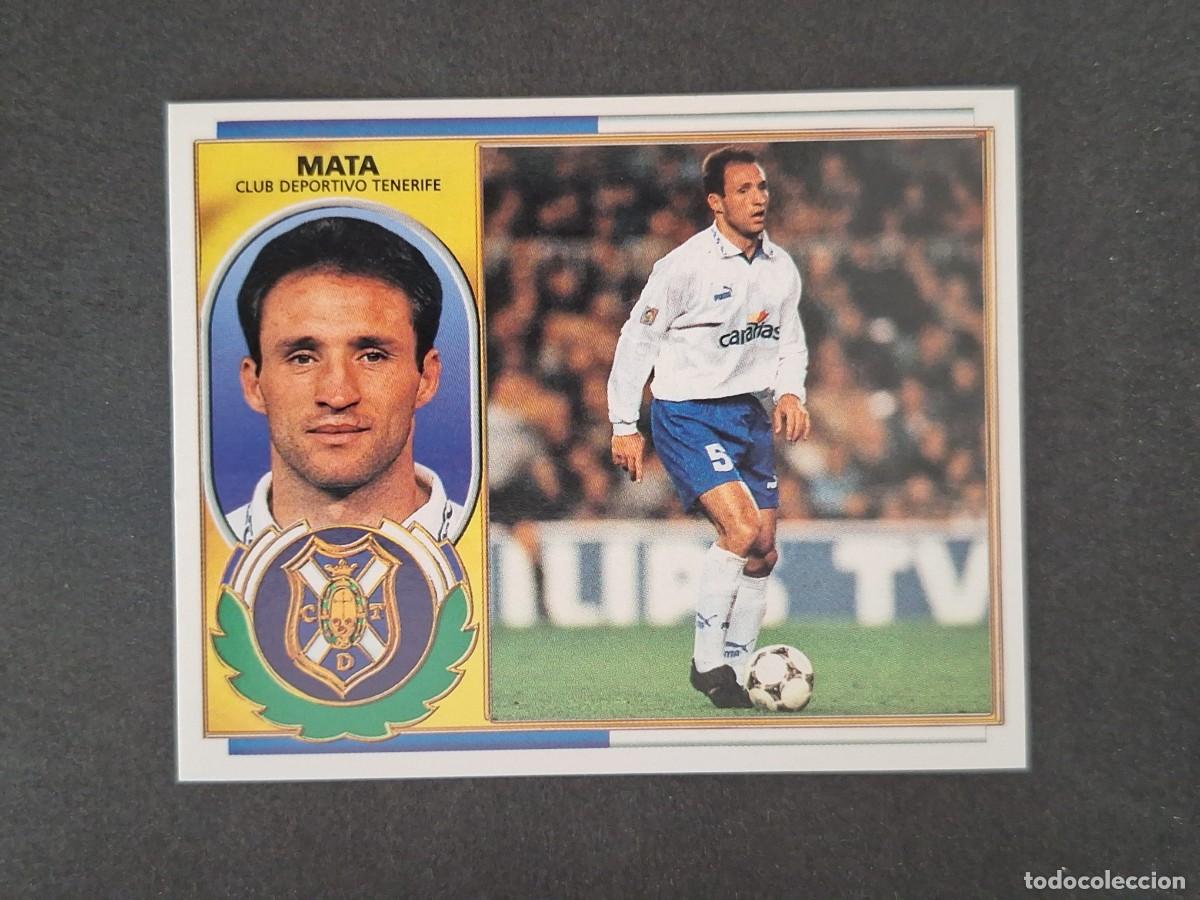 Cromos de f&uacute;tbol: L4 MATA C. D. TENERIFE LIGA ESTE 1996 1997 96 97 NUNCA PEGADO SIN PEGAR