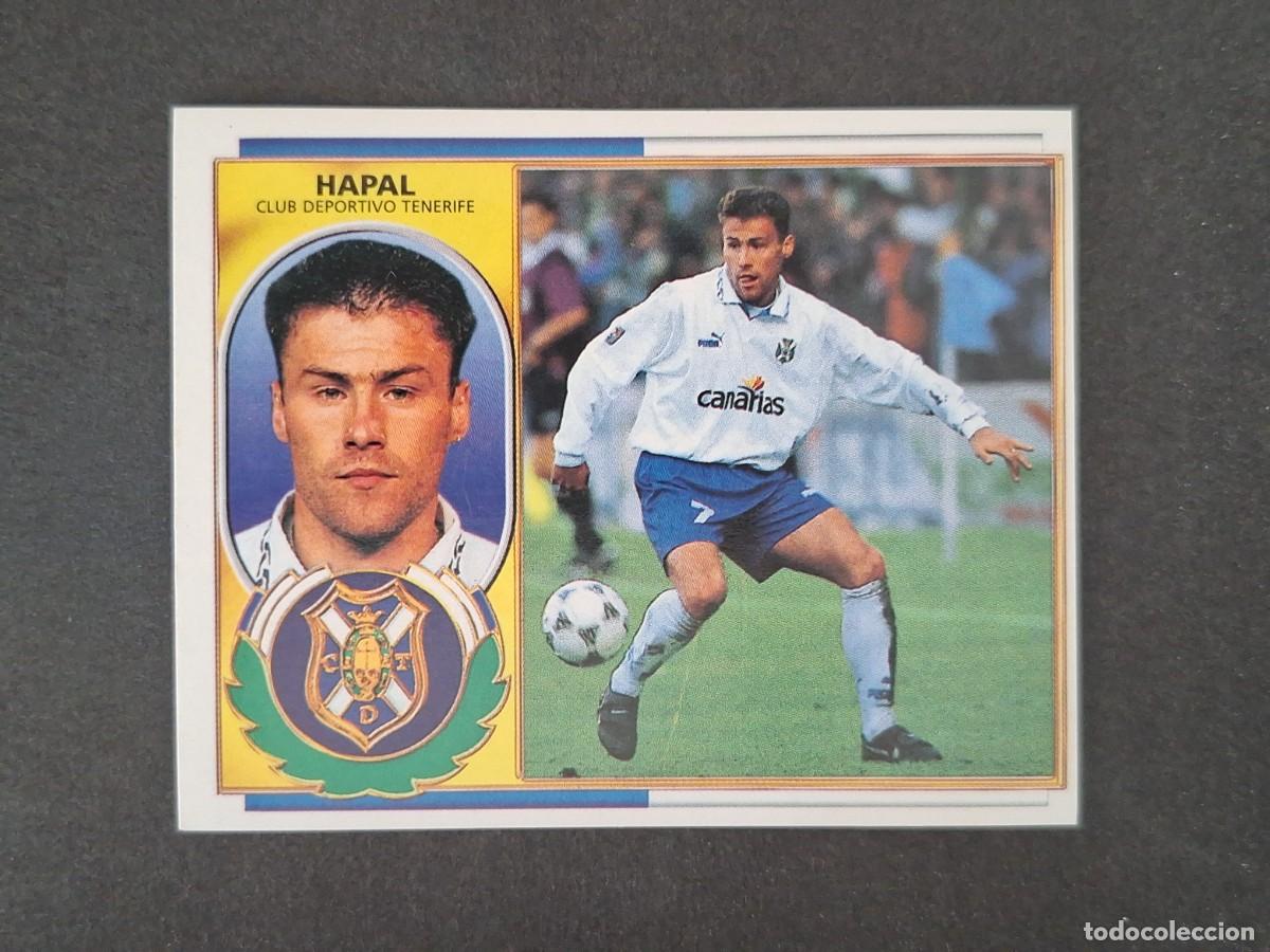 Cromos de f&uacute;tbol: L4 HAPAL C. D. TENERIFE LIGA ESTE 1996 1997 96 97 NUNCA PEGADO SIN PEGAR