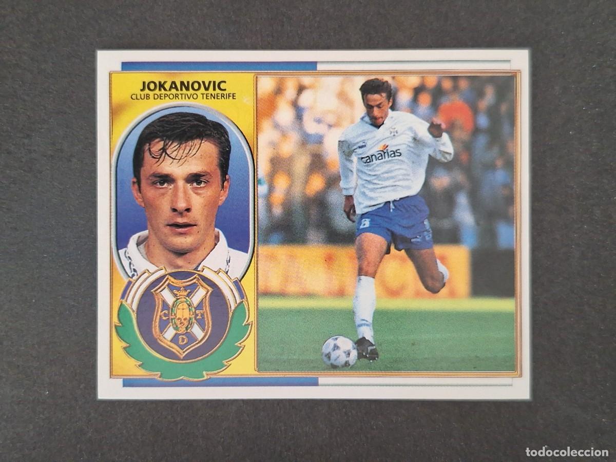 Cromos de f&uacute;tbol: L4 JOKANOVIC C. D. TENERIFE LIGA ESTE 1996 1997 96 97 NUNCA PEGADO SIN PEGAR