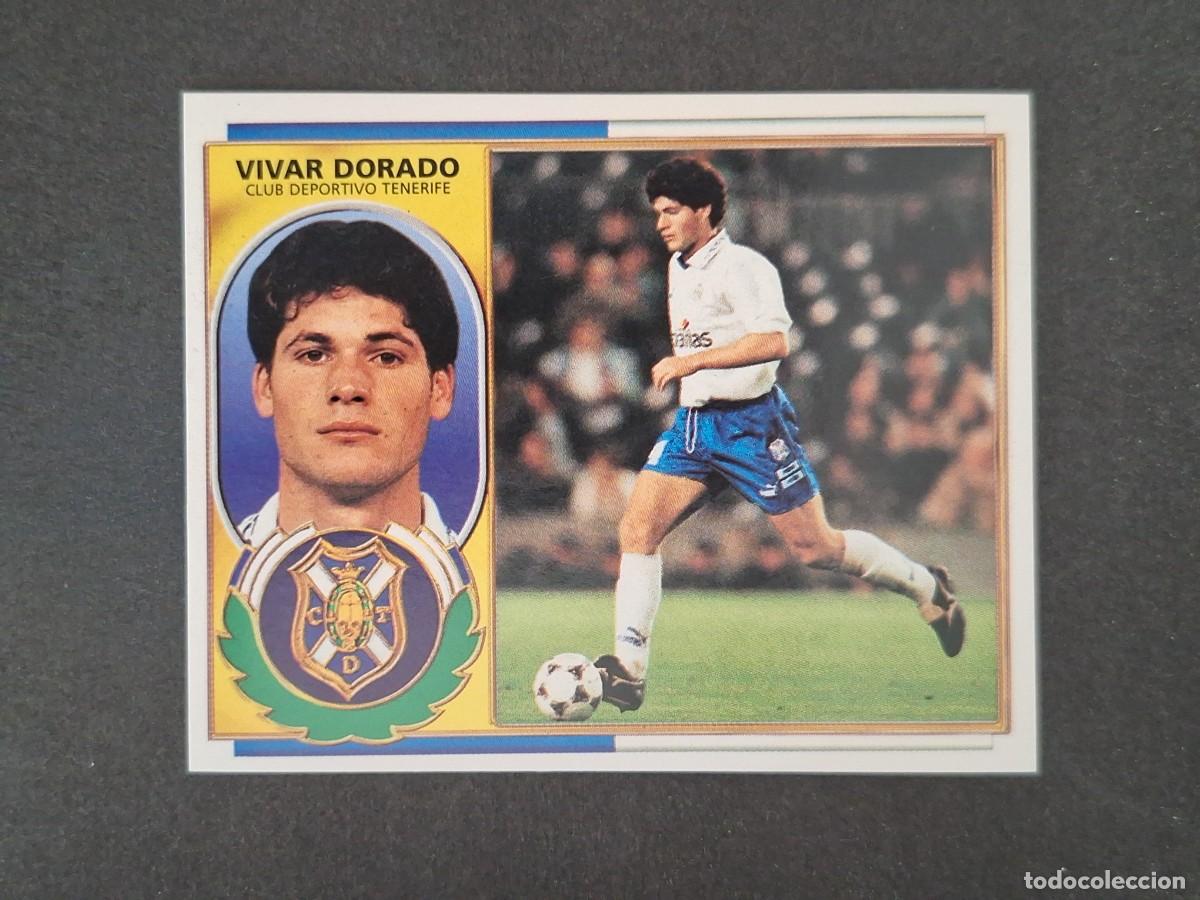 Cromos de f&uacute;tbol: L4 VIVAR DORADO C. D. TENERIFE LIGA ESTE 1996 1997 96 97 NUNCA PEGADO SIN PEGAR