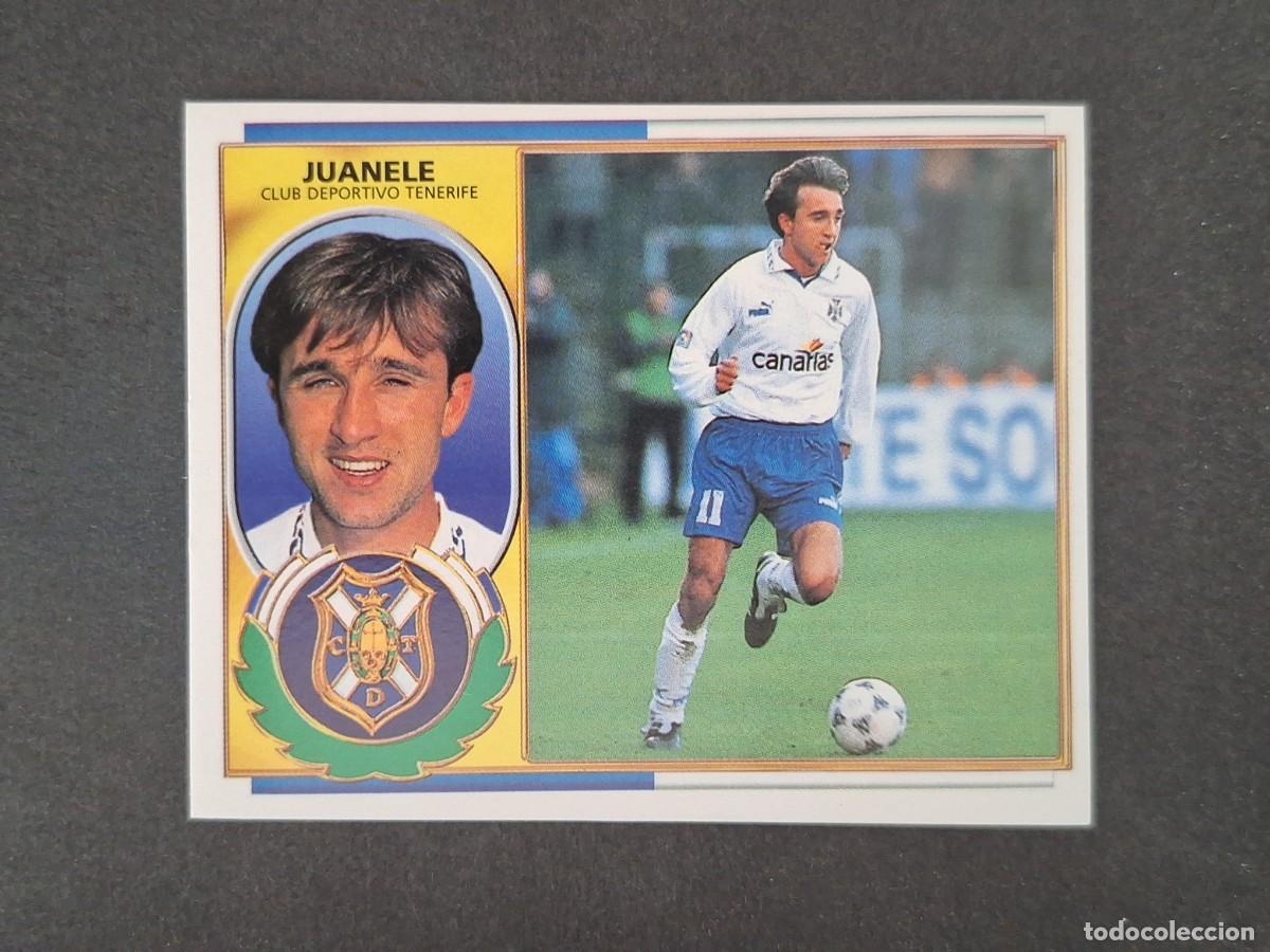 Cromos de Futebol: L4 JUANELE C. D. TENERIFE LIGA ESTE 1996 1997 96 97 NUNCA PEGADO SIN PEGAR