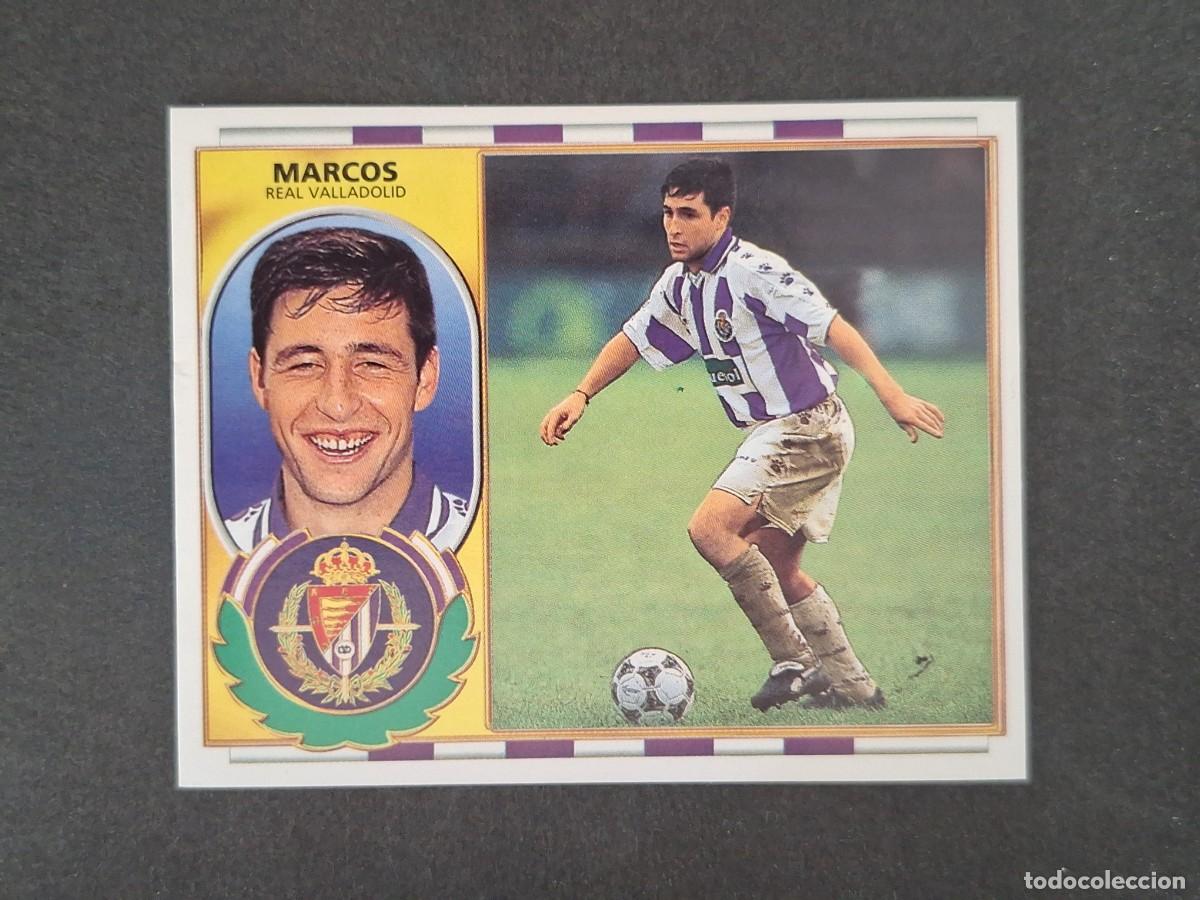 Cromos de f&uacute;tbol: L4 MARCOS REAL VALLADOLID LIGA ESTE 1996 1997 96 97 NUNCA PEGADO SIN PEGAR