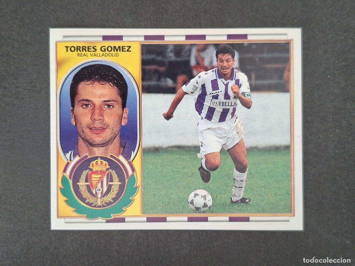 Cromos de f&uacute;tbol: L4 TORRES GOMEZ REAL VALLADOLID LIGA ESTE 1996 1997 96 97 NUNCA PEGADO SIN PEGAR