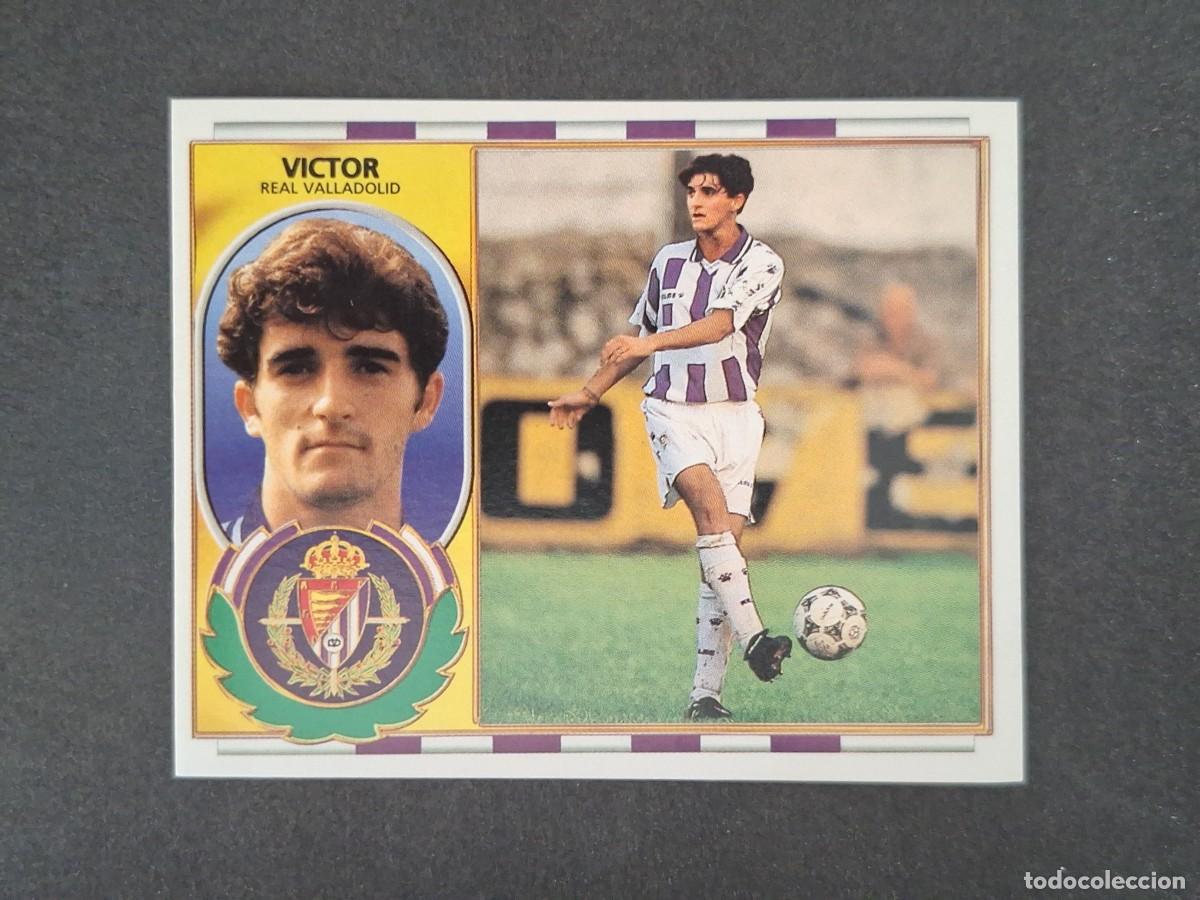 Cromos de f&uacute;tbol: L4 VICTOR REAL VALLADOLID LIGA ESTE 1996 1997 96 97 NUNCA PEGADO SIN PEGAR