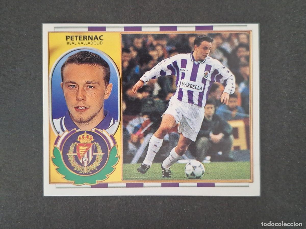 Cromos de f&uacute;tbol: L4 PETERNAC REAL VALLADOLID LIGA ESTE 1996 1997 96 97 NUNCA PEGADO SIN PEGAR