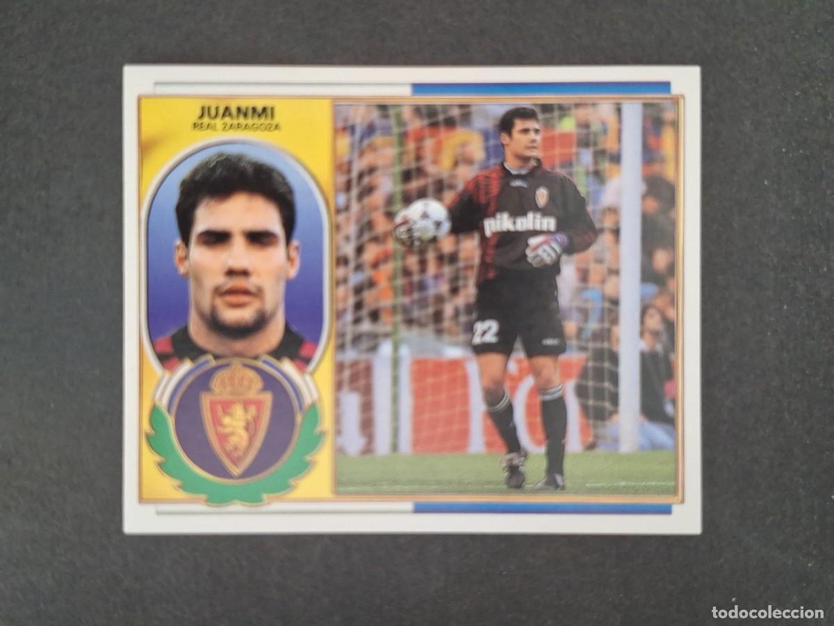 Cromos de f&uacute;tbol: L4 JUANMI REAL ZARAGOZA LIGA ESTE 1996 1997 96 97 NUNCA PEGADO SIN PEGAR