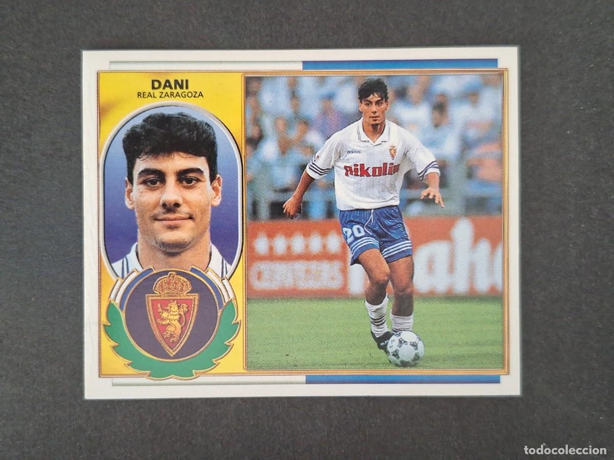 Cromos de f&uacute;tbol: L4 DANI REAL ZARAGOZA LIGA ESTE 1996 1997 96 97 NUNCA PEGADO SIN PEGAR