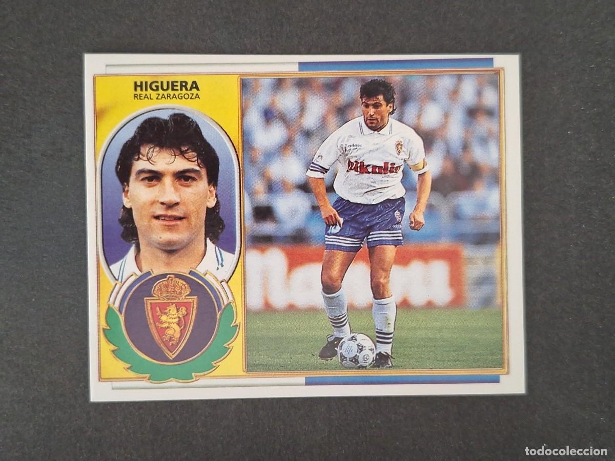 Cromos de f&uacute;tbol: L4 HIGUERA REAL ZARAGOZA LIGA ESTE 1996 1997 96 97 NUNCA PEGADO SIN PEGAR