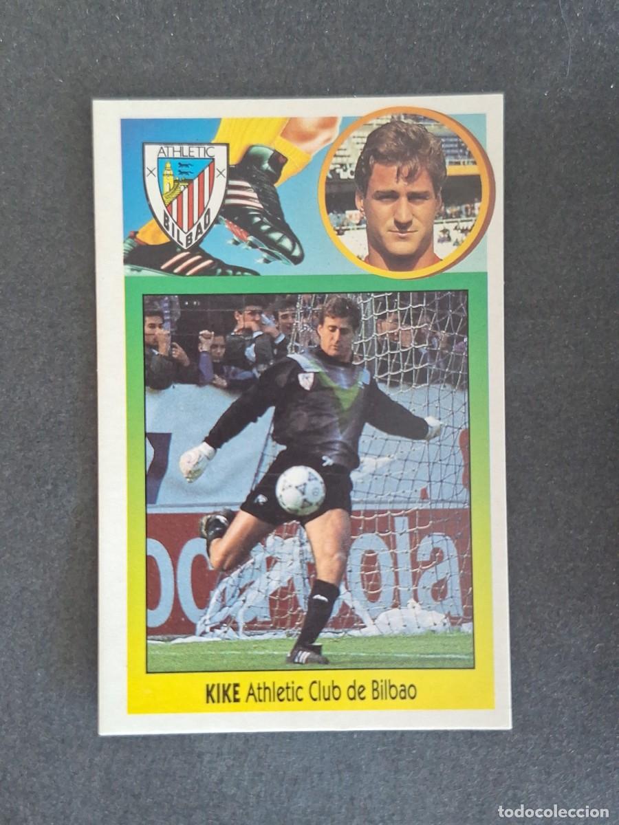 Cromos de f&uacute;tbol: L3 KIKE ATHLETIC CLUB DE BILBAO LIGA ESTE 1993 1994 93 94 CARTON NUNCA PEGADO SIN PEGAR