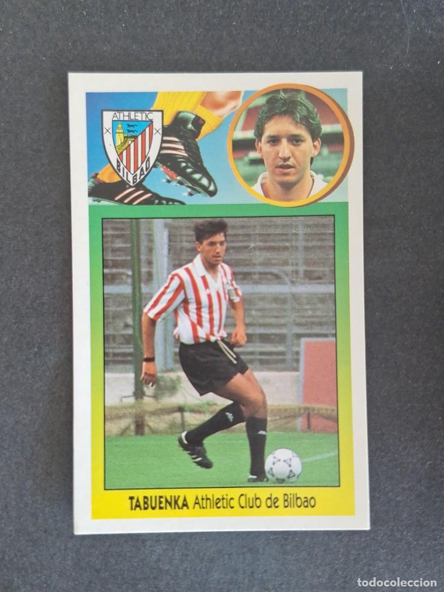 Cromos de f&uacute;tbol: L3 TABUENKA ATHLETIC CLUB DE BILBAO LIGA ESTE 1993 1994 93 94 CARTON NUNCA PEGADO SIN PEGAR