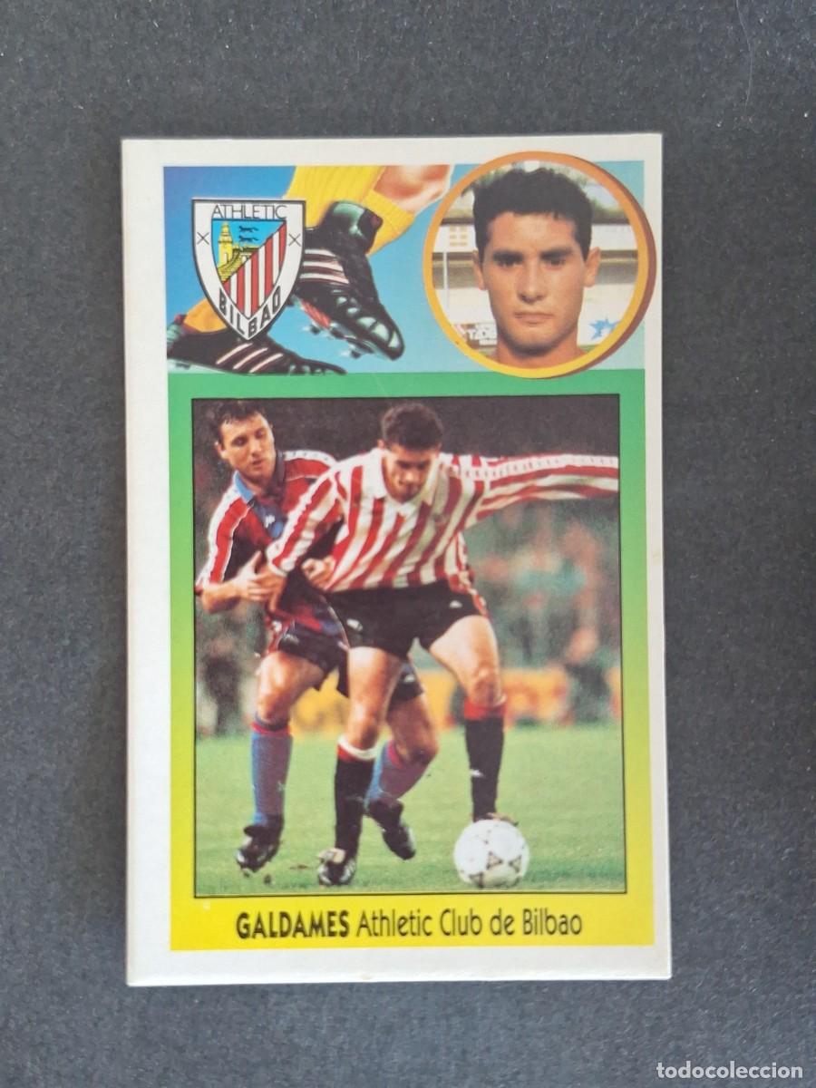 Cromos de f&uacute;tbol: L3 GALDAMES ATHLETIC CLUB DE BILBAO LIGA ESTE 1993 1994 93 94 CARTON NUNCA PEGADO SIN PEGAR