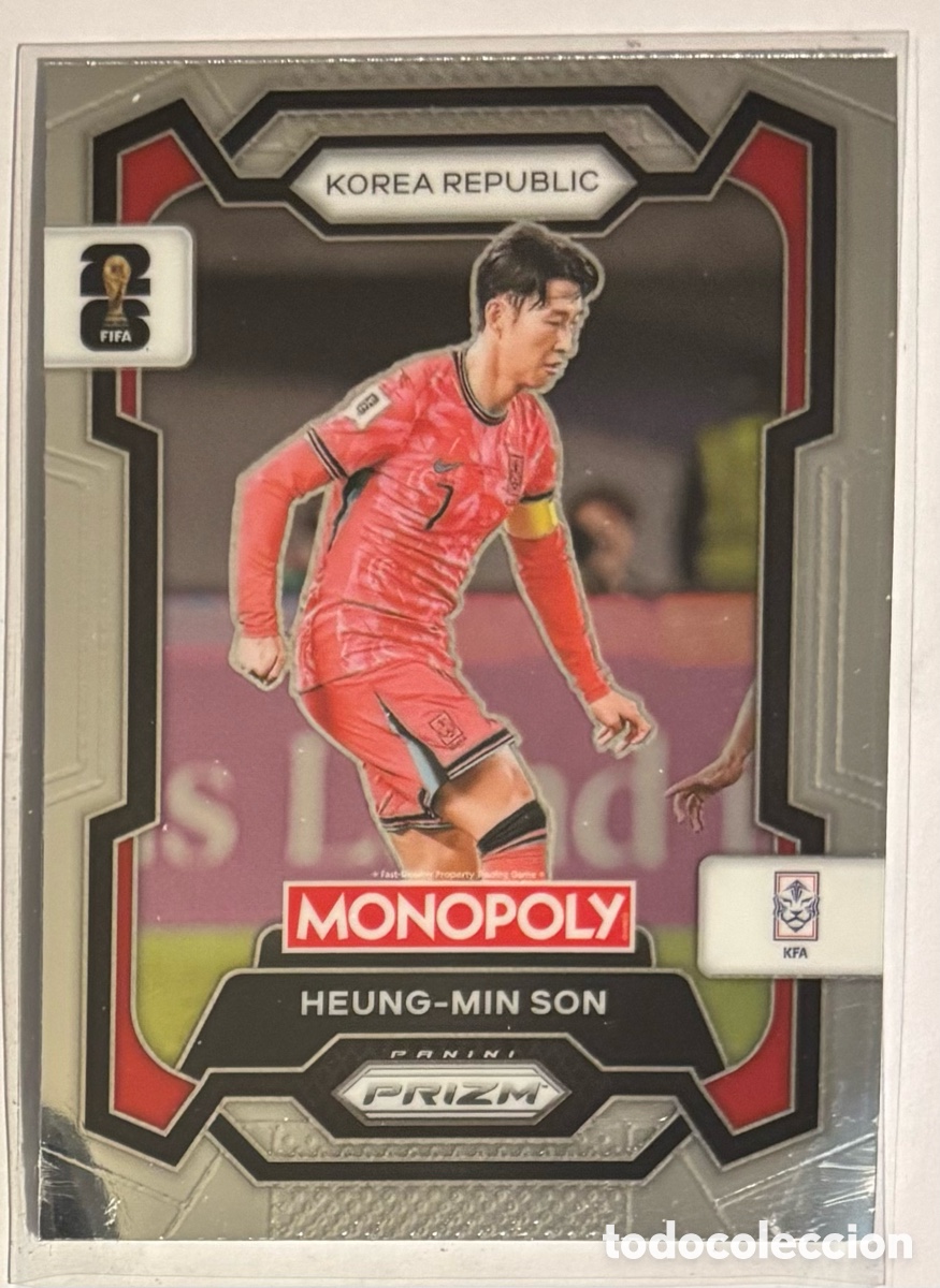 Cromos de f&uacute;tbol: HEUNG MIN-SON (COREA DEL SUR). CARTA PANINI PRIMZ MONOPOLY FIFA WORLD CUP 2026. #83.