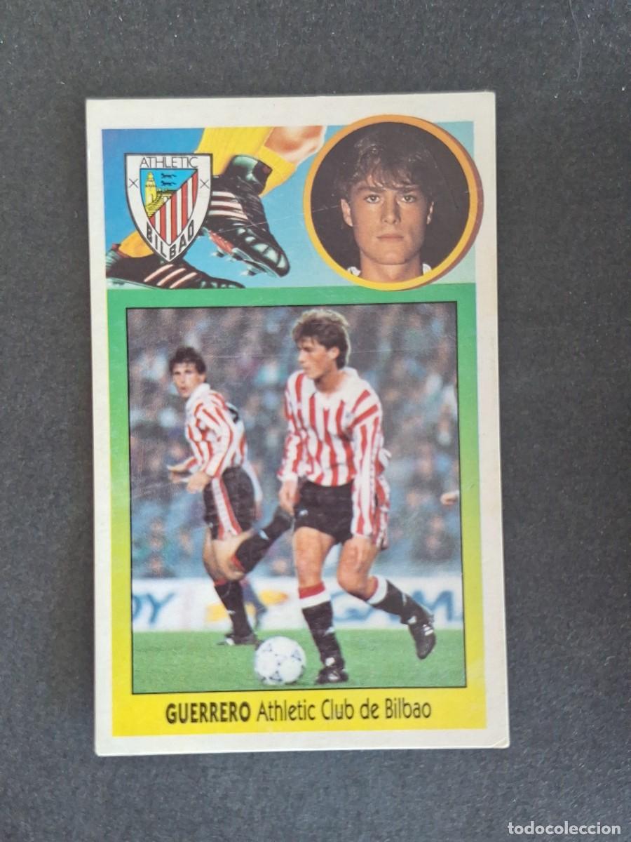 Cromos de f&uacute;tbol: L3 GUERRERO ATHLETIC CLUB DE BILBAO LIGA ESTE 1993 1994 93 94 CARTON NUNCA PEGADO SIN PEGAR