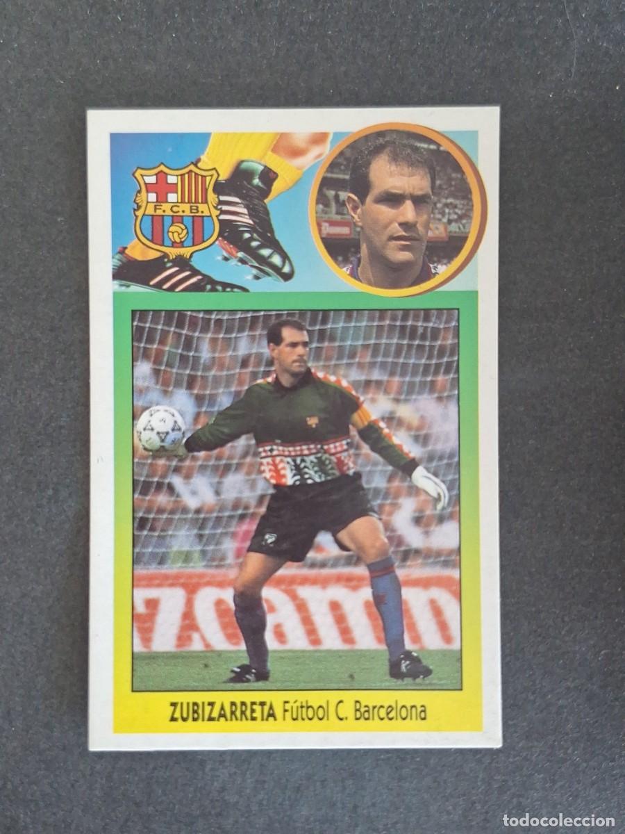 Cromos de f&uacute;tbol: L3 ZUBIZARRETA F. C. BARCELONA LIGA ESTE 1993 1994 93 94 CARTON NUNCA PEGADO SIN PEGAR
