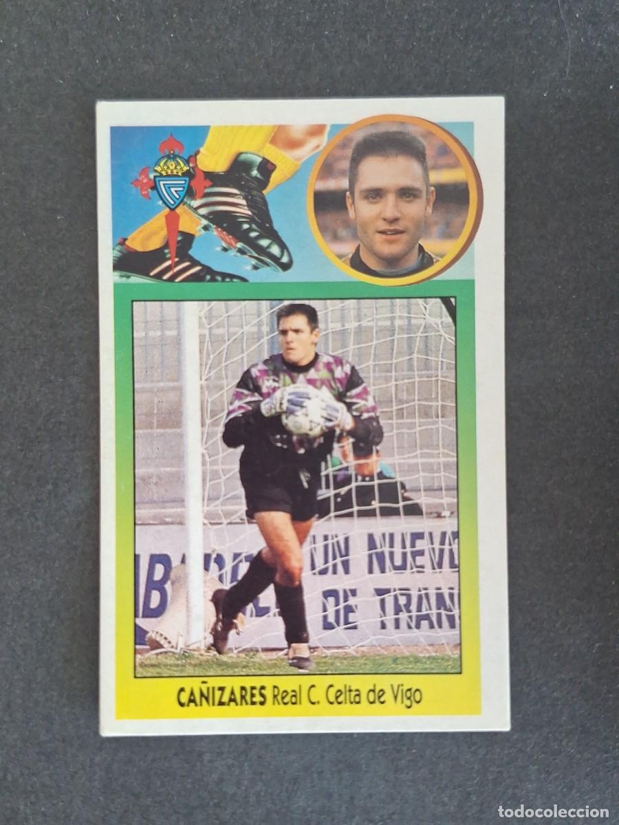 Cromos de f&uacute;tbol: L3 CA&Ntilde;IZARES CELTA DE VIGO LIGA ESTE 1993 1994 93 94 CARTON NUNCA PEGADO SIN PEGAR