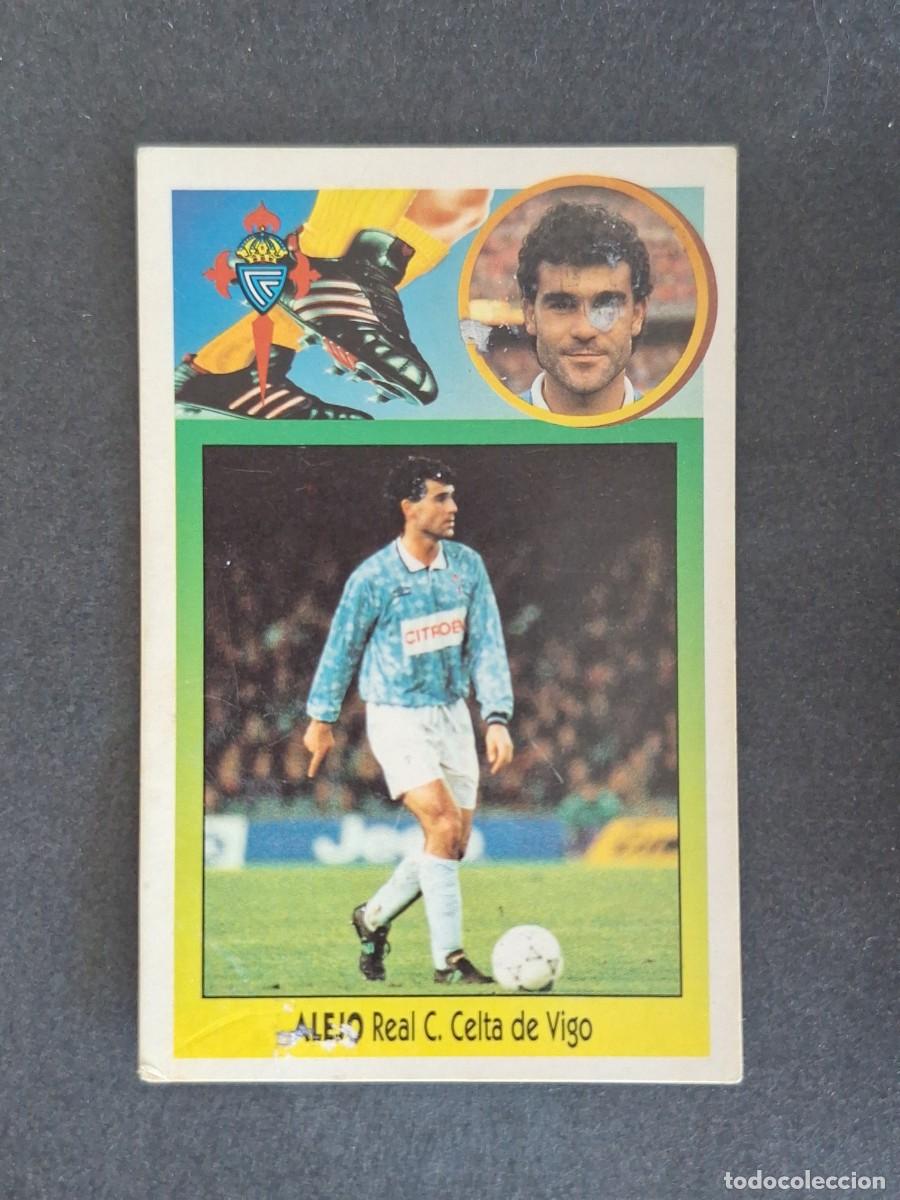 Cromos de f&uacute;tbol: L3 ALEJO CELTA DE VIGO LIGA ESTE 1993 1994 93 94 CARTON NUNCA PEGADO SIN PEGAR