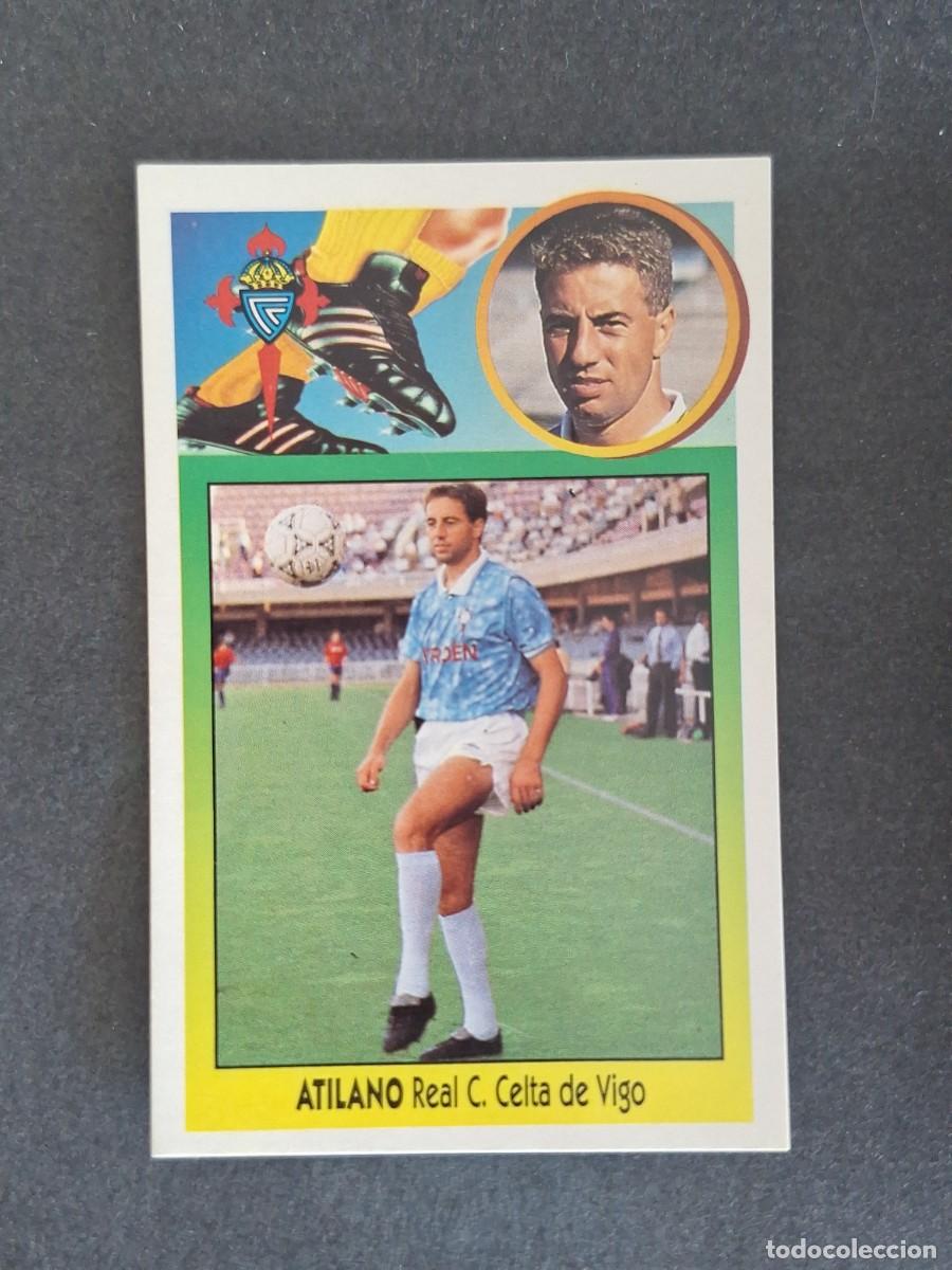 Cromos de f&uacute;tbol: L3 ATILANO CELTA DE VIGO LIGA ESTE 1993 1994 93 94 CARTON NUNCA PEGADO SIN PEGAR