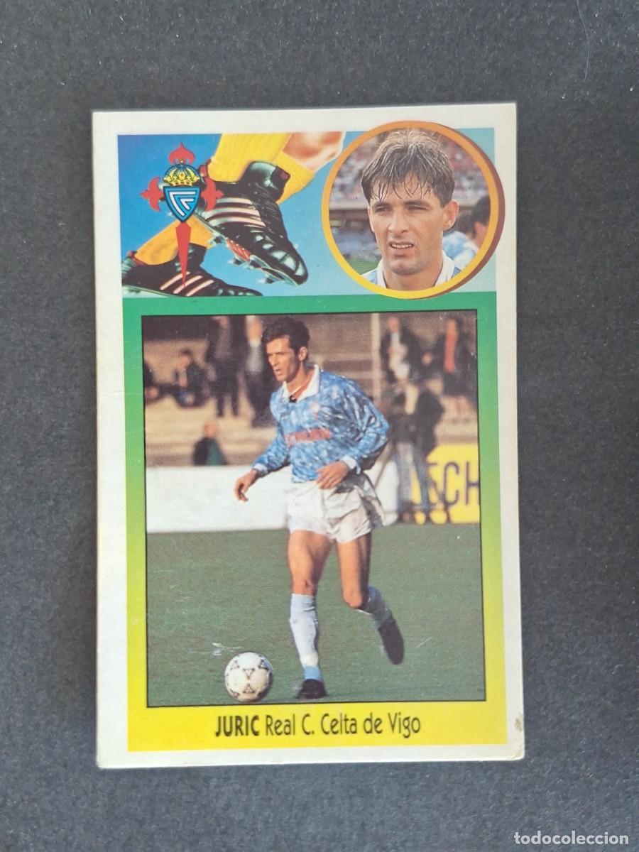 Cromos de f&uacute;tbol: L3 JURIC CELTA DE VIGO LIGA ESTE 1993 1994 93 94 CARTON NUNCA PEGADO SIN PEGAR