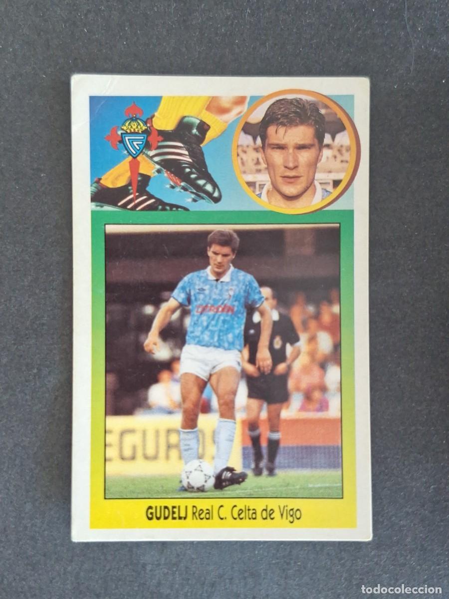 Cromos de f&uacute;tbol: L3 GUDELJ CELTA DE VIGO LIGA ESTE 1993 1994 93 94 CARTON NUNCA PEGADO SIN PEGAR