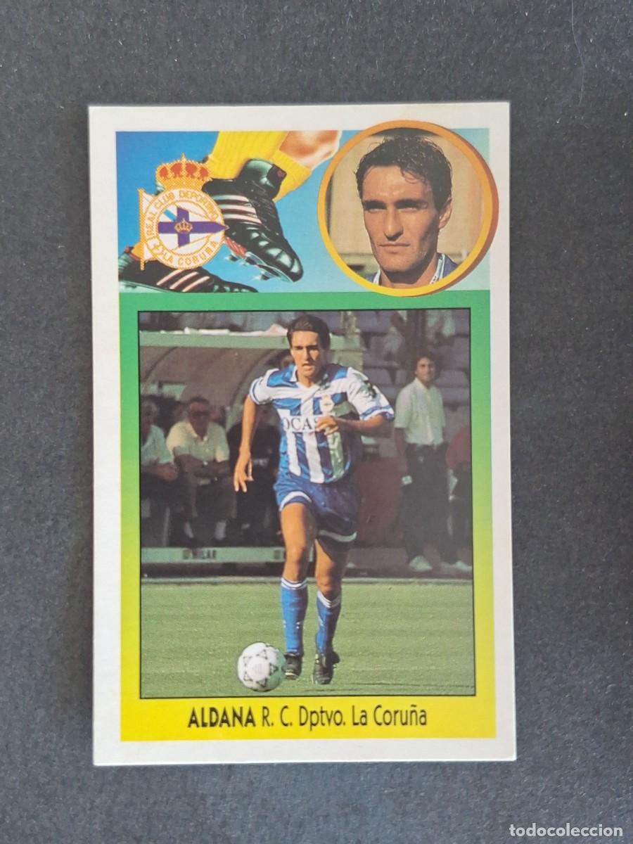 Cromos de f&uacute;tbol: L3 ALDANA DEPORTIVO DE LA CORU&Ntilde;A LIGA ESTE 1993 1994 93 94 CARTON NUNCA PEGADO SIN PEGAR