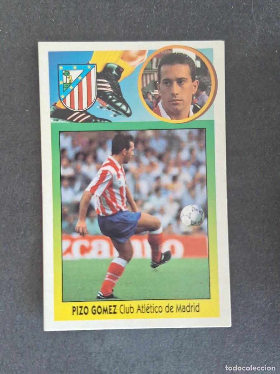 Cromos de f&uacute;tbol: L3 PIZO GOMEZ ATLETICO DE MADRID LIGA ESTE 1993 1994 93 94 CARTON NUNCA PEGADO SIN PEGAR