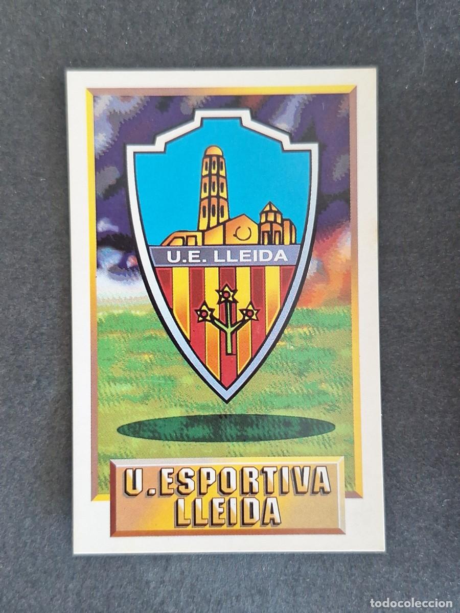 Football Stickers: L3 ESCUDO U. E. LLEIDA LIGA ESTE 1993 1994 93 94 CARTON NUNCA PEGADO SIN PEGAR